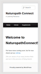 Mobile Screenshot of naturopathconnect.com